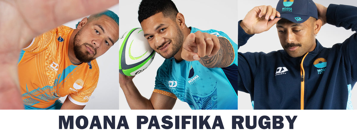 Moana Pasifika Rugby Official Apparel