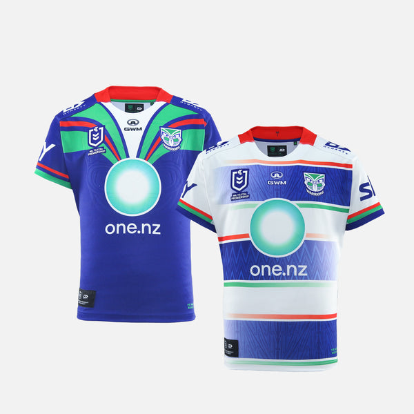 2025 New Zealand Warriors Adult & Junior Replica Jersey Bundle