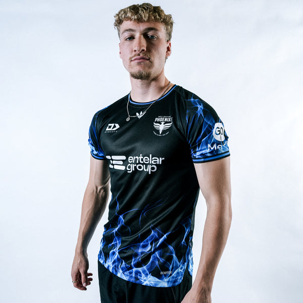 25/26 Wellington Phoenix Adults Walkout Tee - Black