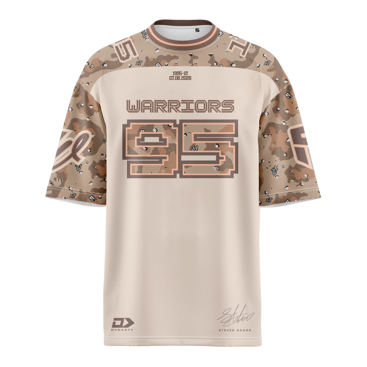 Steven Adams x Dynasty x One NZ Warriors Gridiron Tee