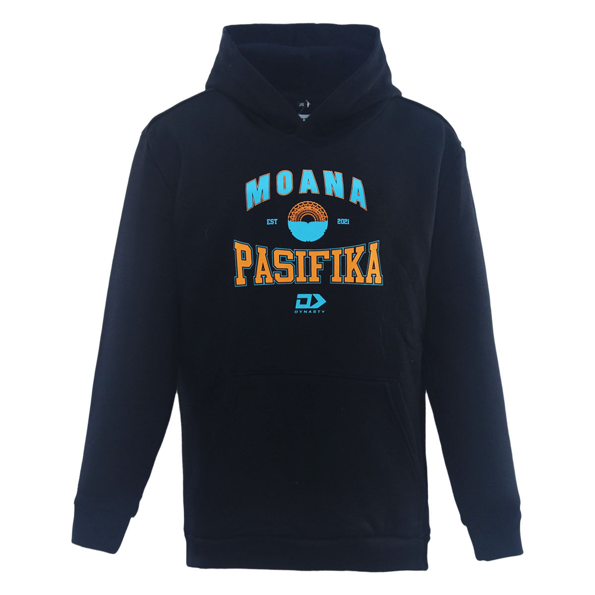 2026 Moana Pasifika Mens Graphic Hoodie - Black