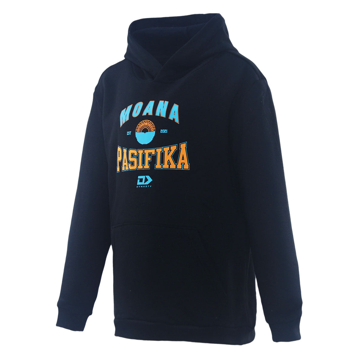 2026 Moana Pasifika Mens Graphic Hoodie - Black