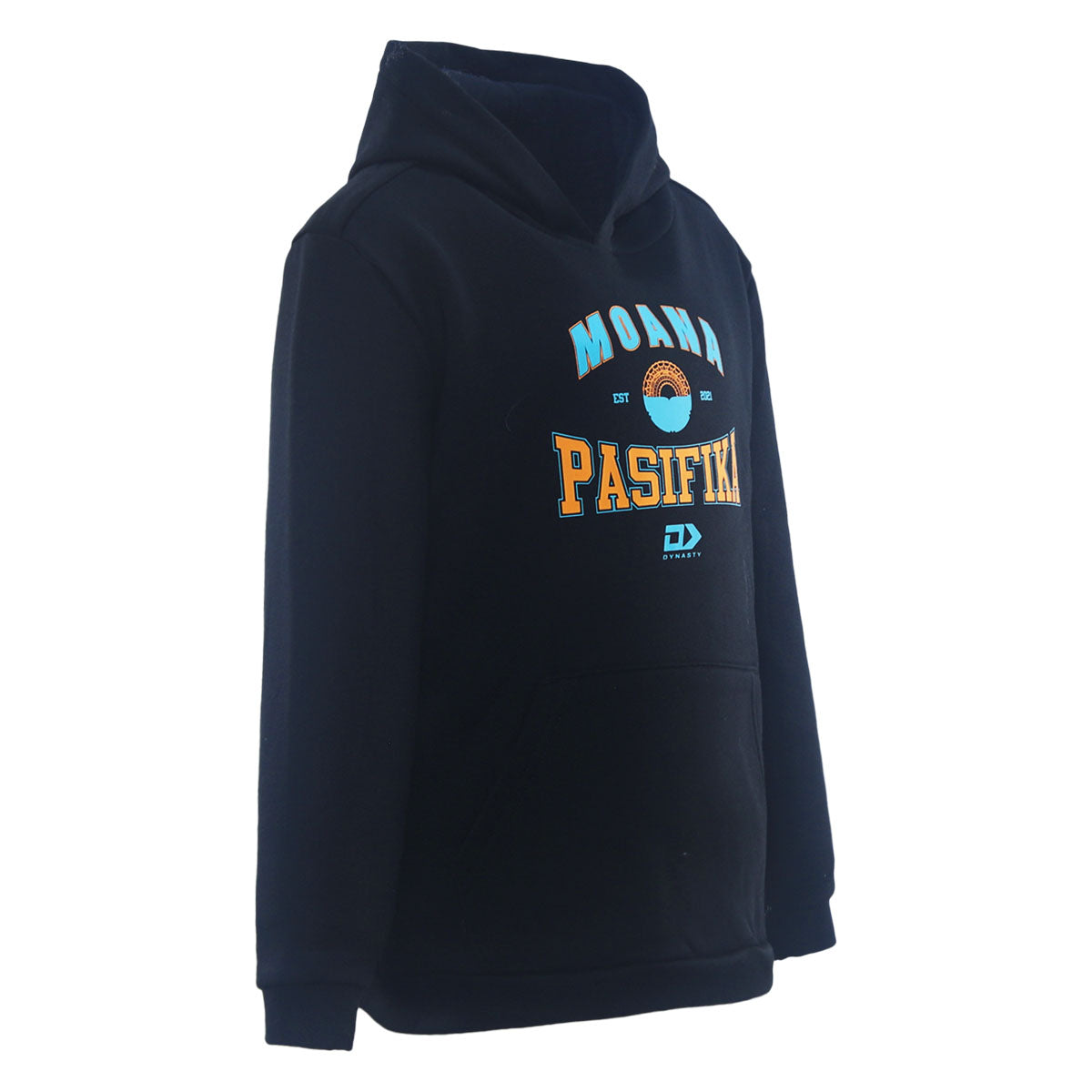 2026 Moana Pasifika Mens Graphic Hoodie - Black
