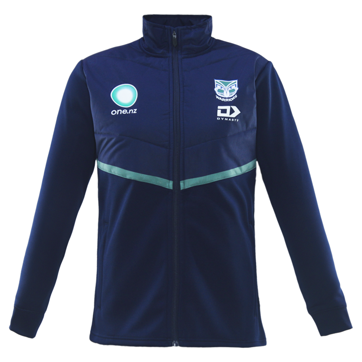 2026 NZ Warriors Ladies Hybrid Jacket  - Navy