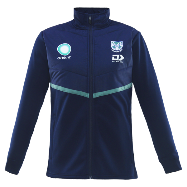 2026 NZ Warriors Ladies Hybrid Jacket  - Navy