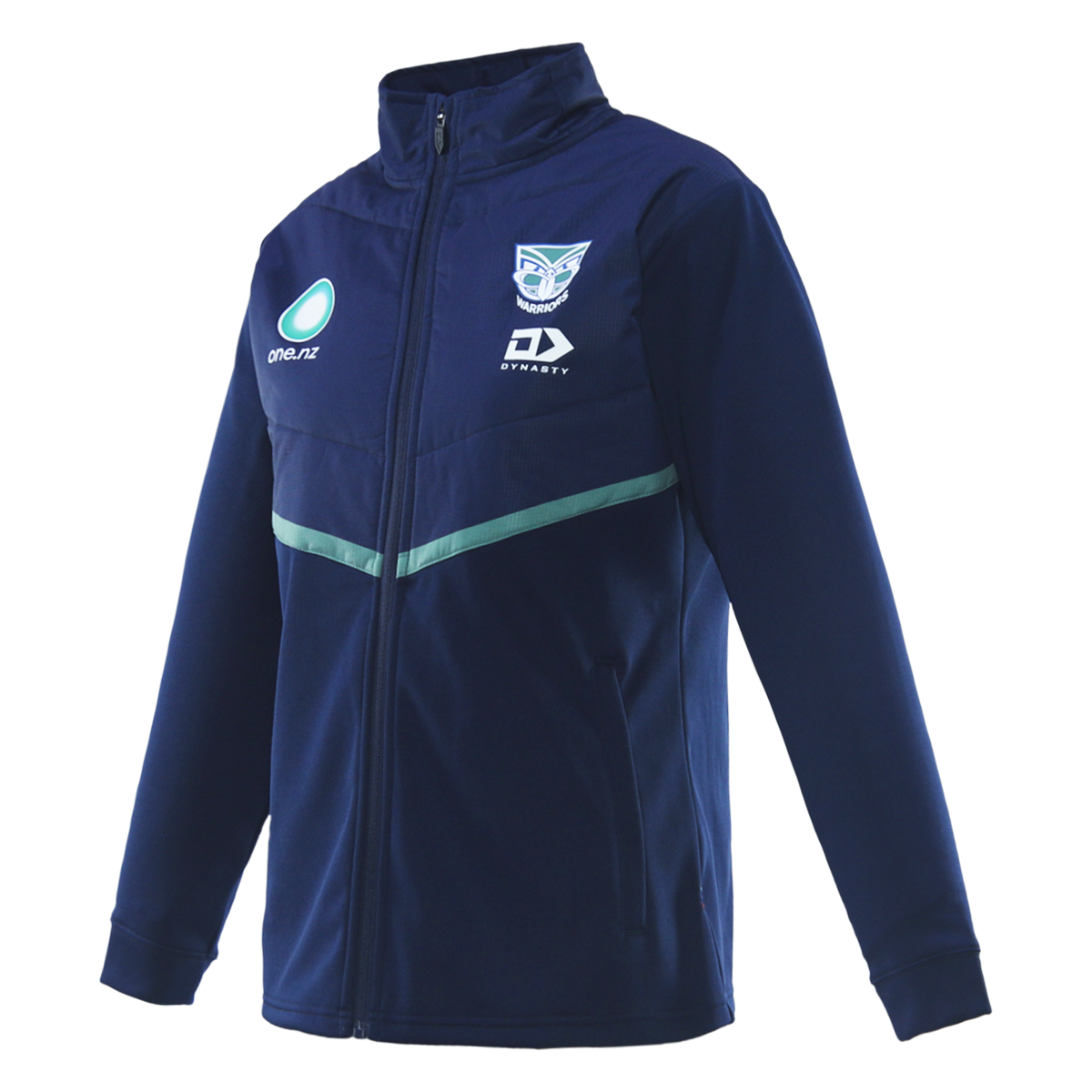 2026 NZ Warriors Ladies Hybrid Jacket  - Navy