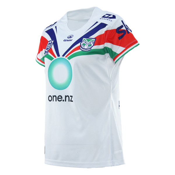 2026 NZ Warriors Ladies Replica Away Jersey - White