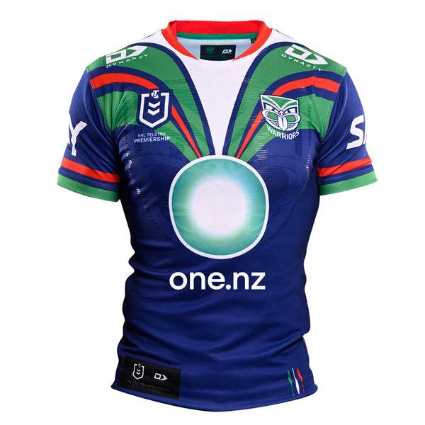 2024 New Zealand Warriors Mens Players Fit Home Jersey