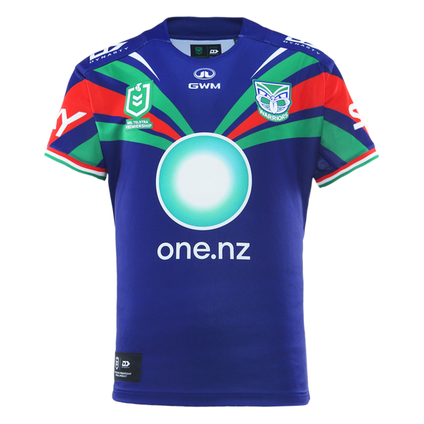 2026 NZ Warriors Mens Replica Home Jersey - Royal