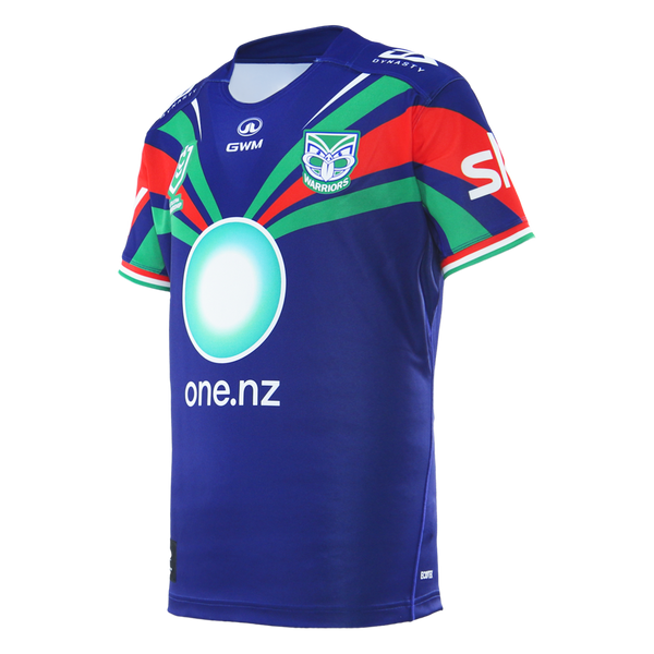 2026 NZ Warriors Mens Replica Home Jersey - Royal