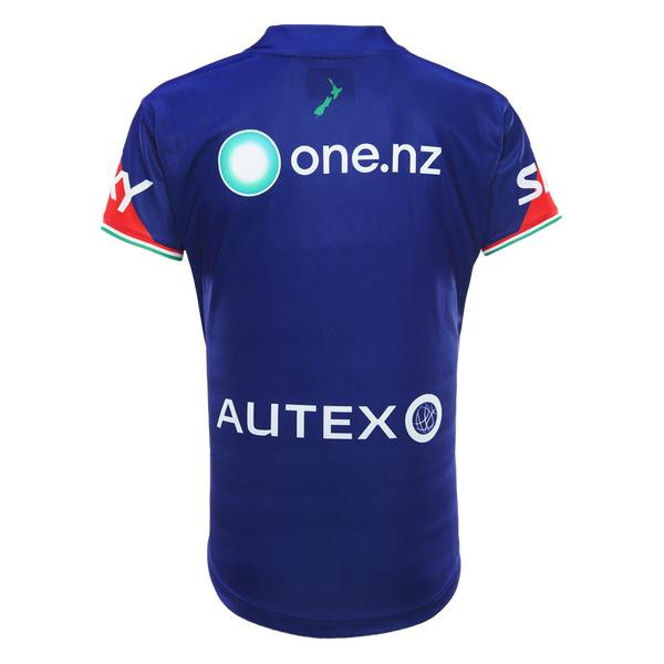 2026 NZ Warriors Mens Replica Home Jersey - Royal