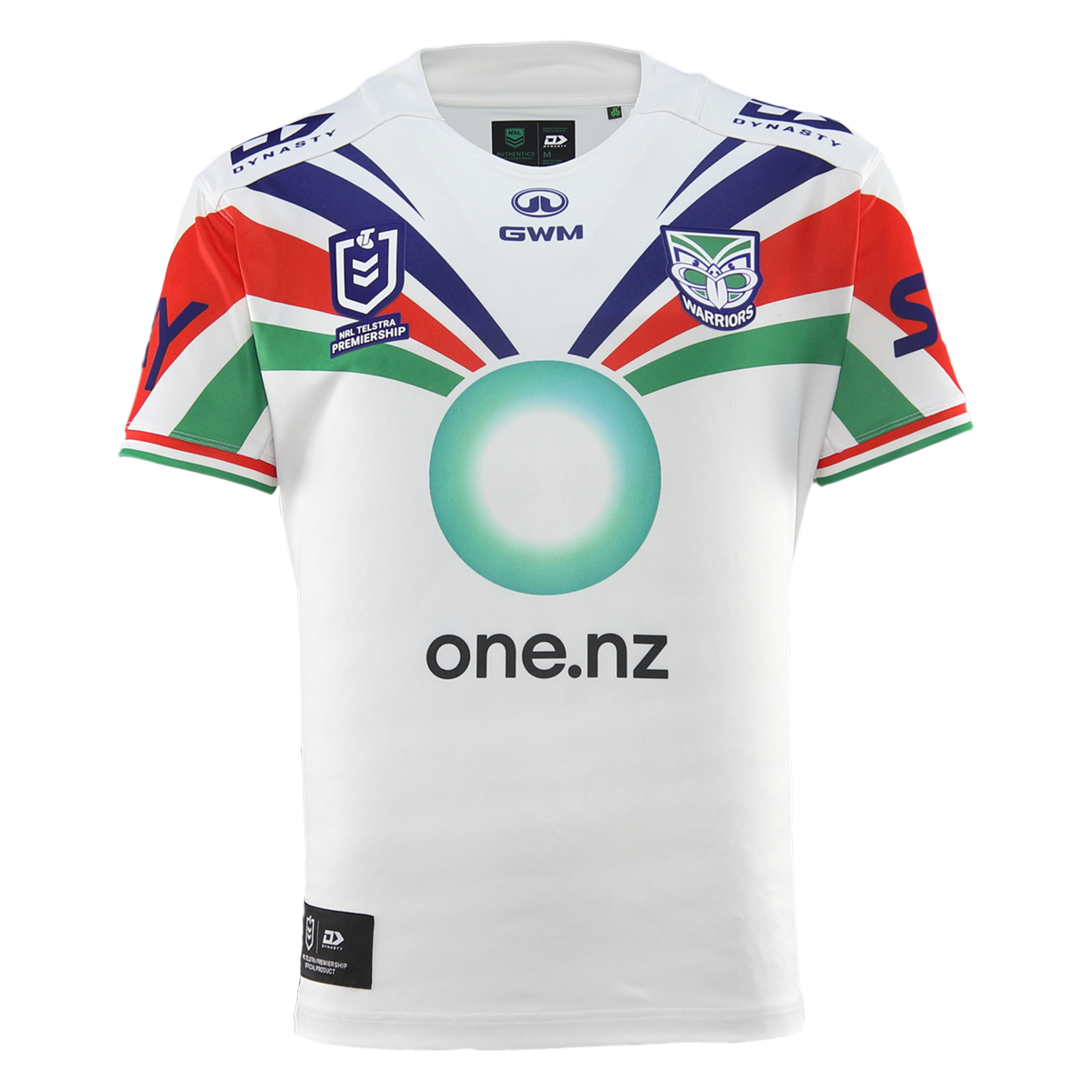 2026 NZ Warriors Mens Replica Away Jersey  - White