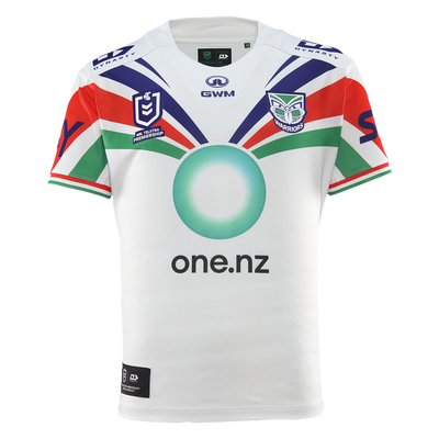 2026 NZ Warriors Mens Replica Away Jersey  - White