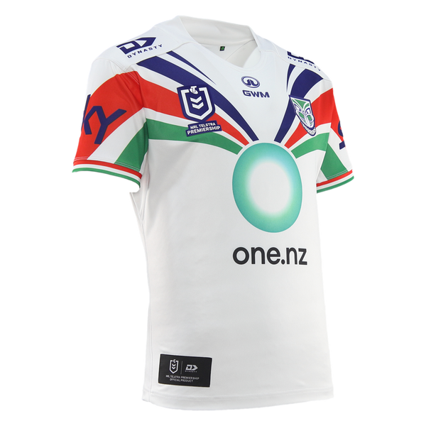 2026 NZ Warriors Mens Replica Away Jersey  - White