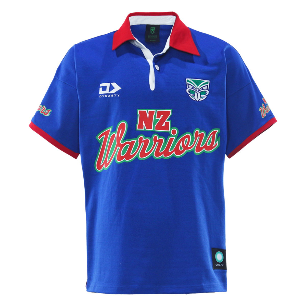 2026 NZ Warriors Mens Short Sleeve Traditional Polo - Fade