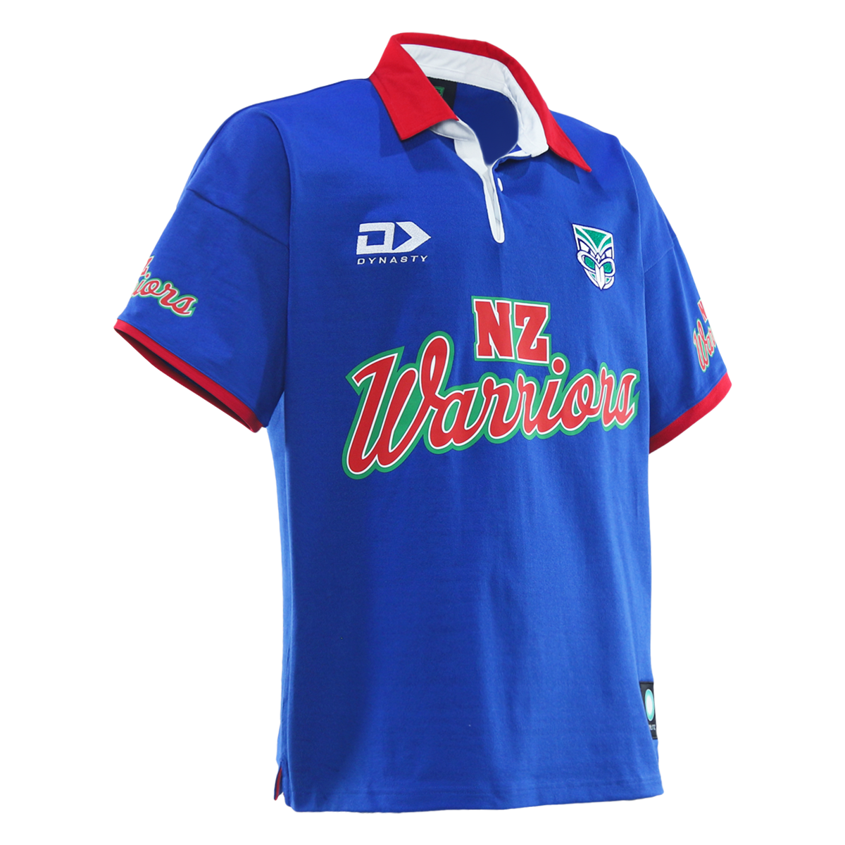 2026 NZ Warriors Mens Short Sleeve Traditional Polo - Fade