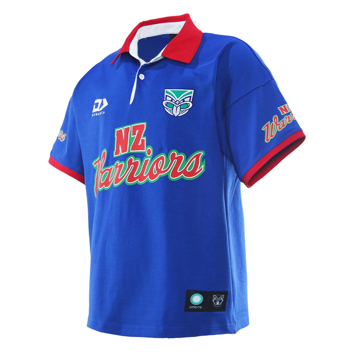 2026 NZ Warriors Mens Short Sleeve Traditional Polo - Fade