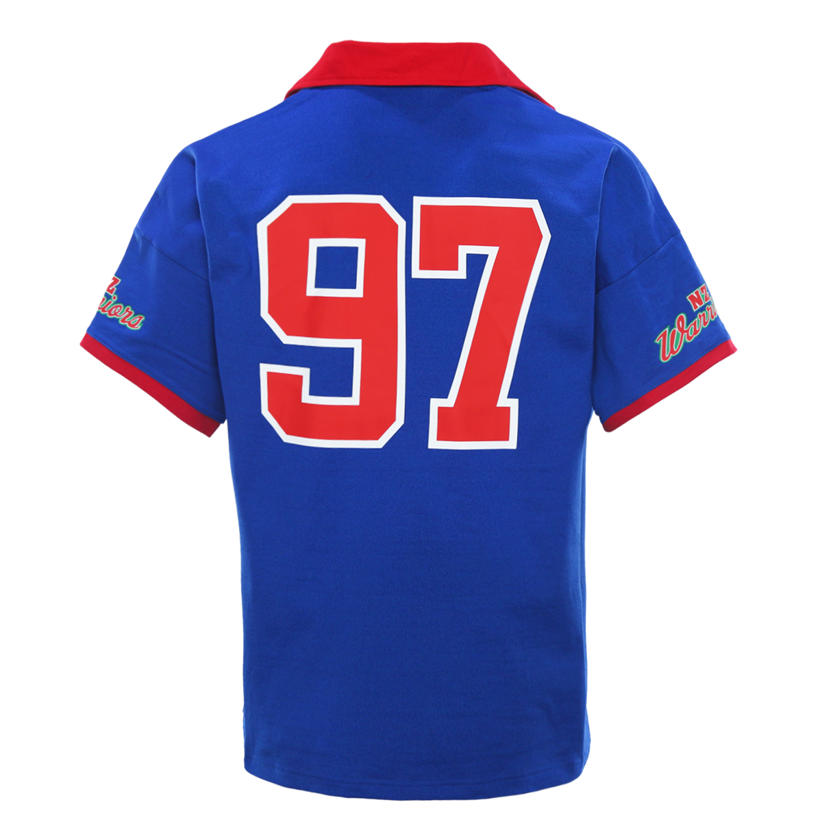 2026 NZ Warriors Mens Short Sleeve Traditional Polo - Fade