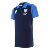 2026 NZ Warriors Mens Media Polo  - Navy