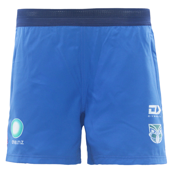 2026 NZ Warriors Junior Gym Short  - Blue
