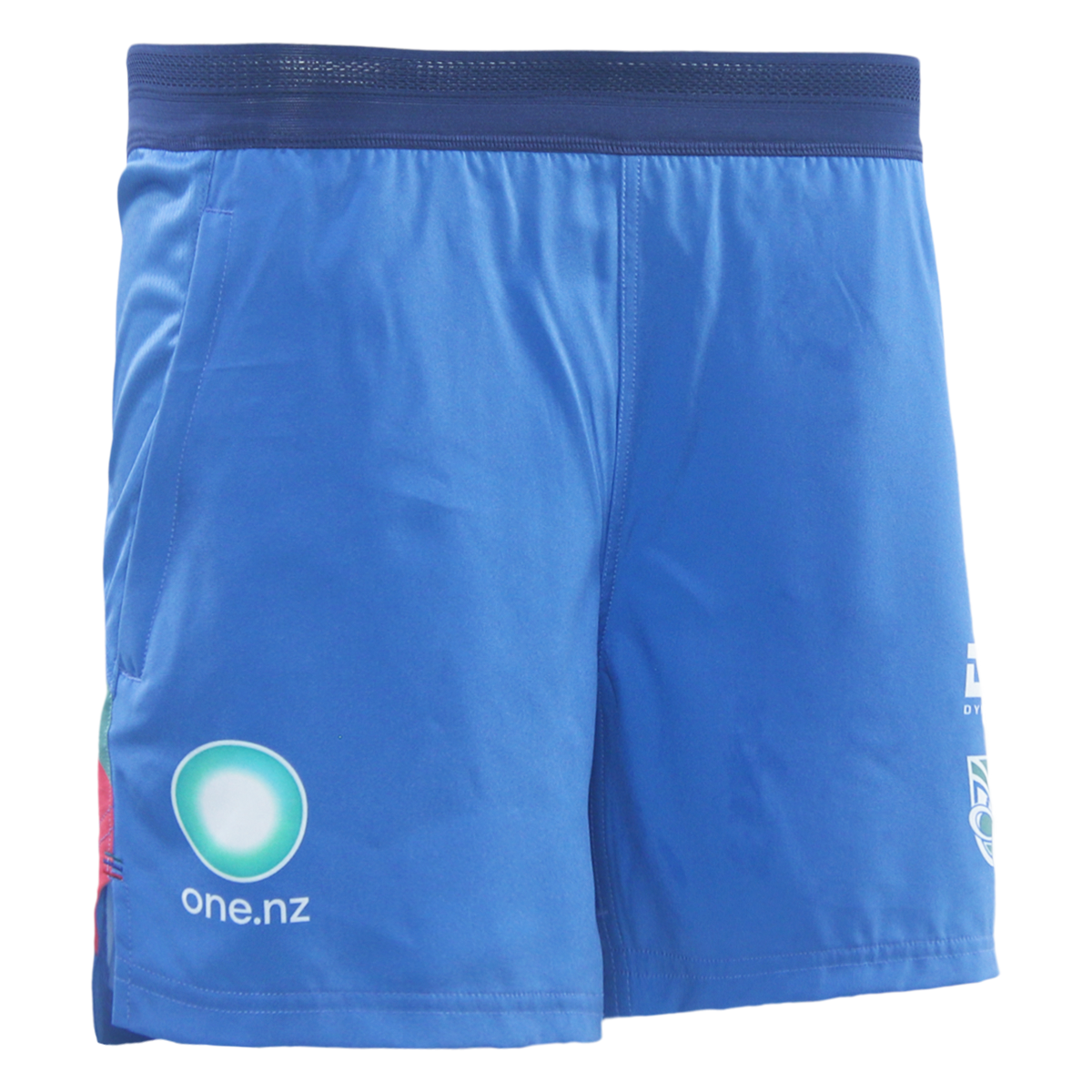 2026 NZ Warriors Junior Gym Short  - Blue