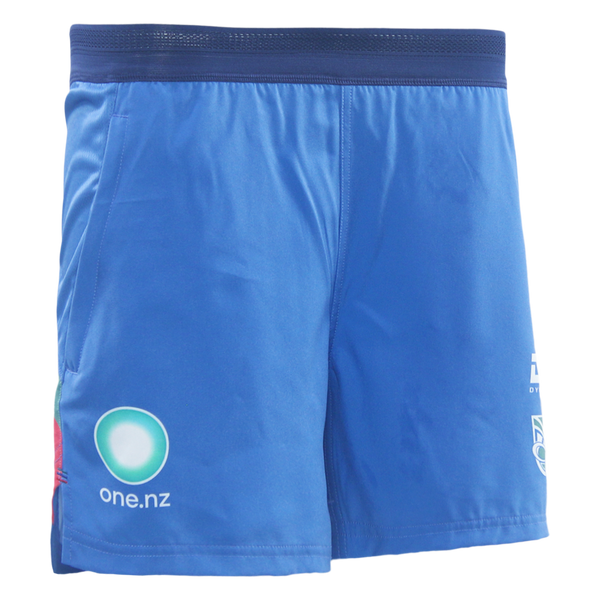 2026 NZ Warriors Junior Gym Short  - Blue