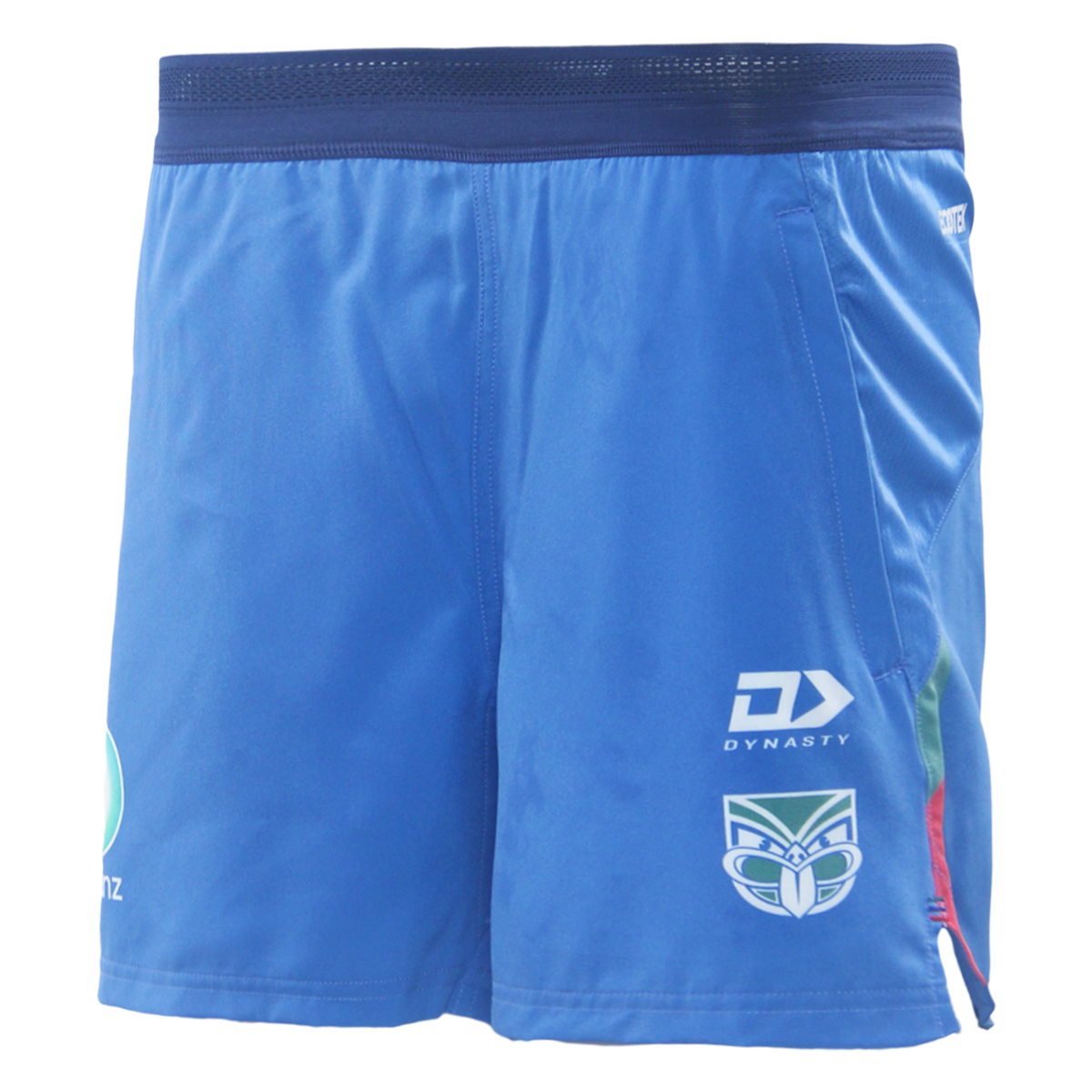 2026 NZ Warriors Junior Gym Short  - Blue