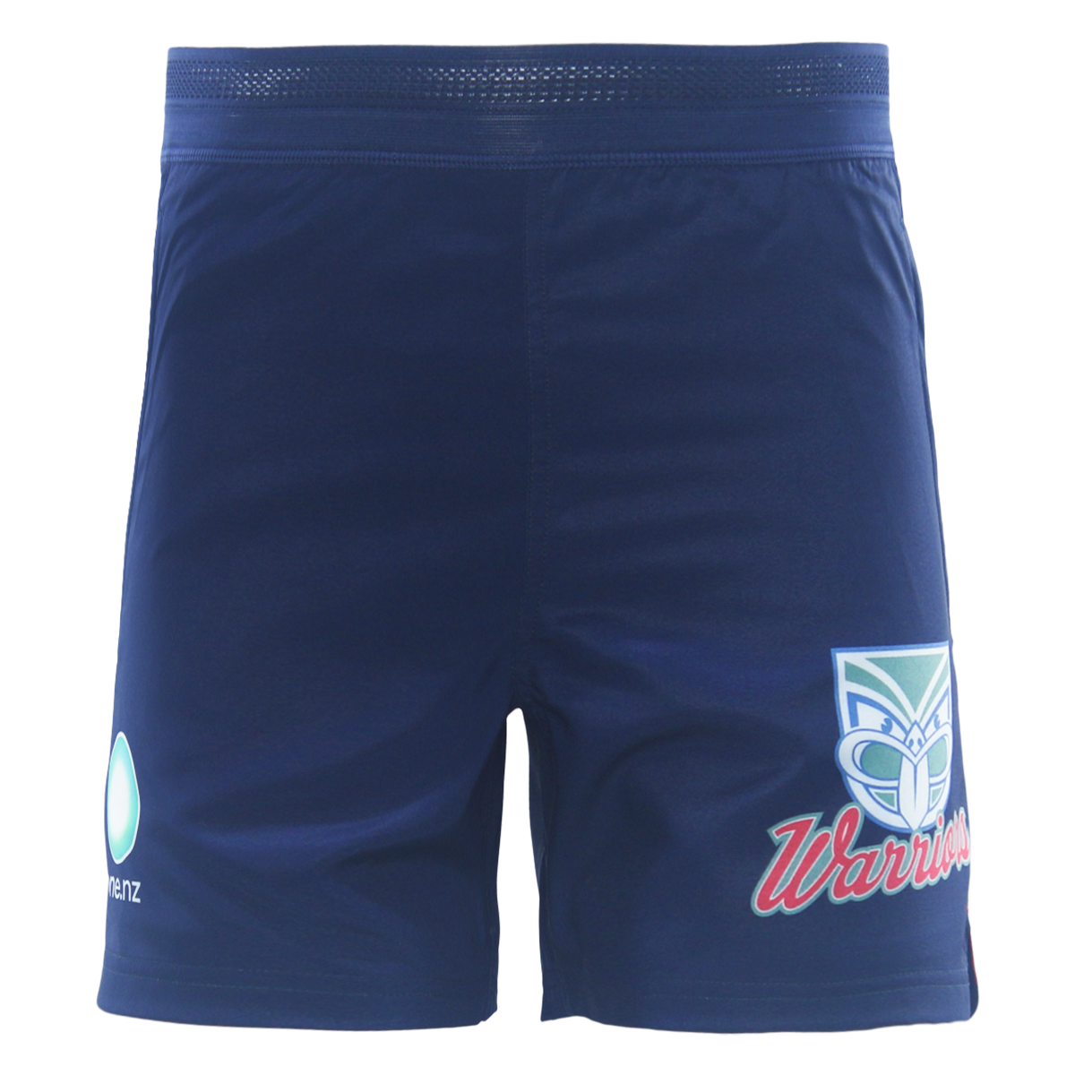 2026 NZ Warriors Junior Gym Short  - Navy