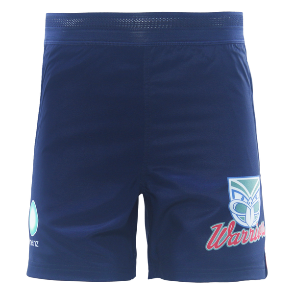 2026 NZ Warriors Junior Gym Short  - Navy