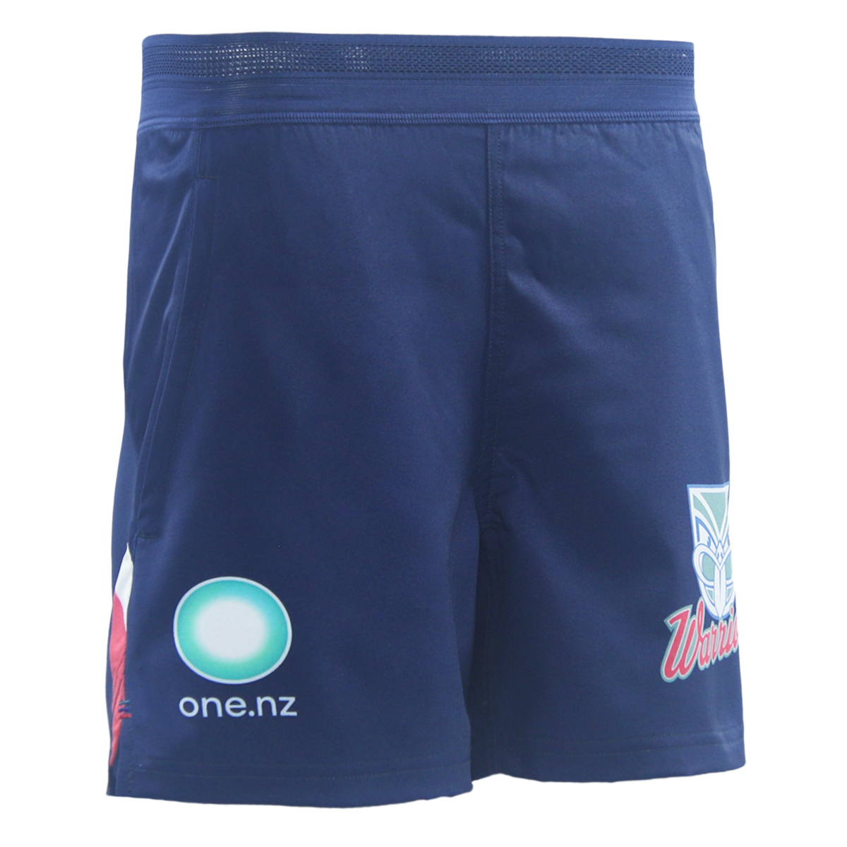 2026 NZ Warriors Junior Gym Short  - Navy