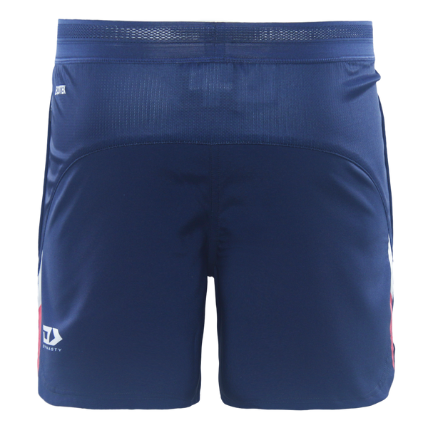 2026 NZ Warriors Junior Gym Short  - Navy