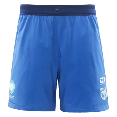 2026 NZ Warriors Mens Gym Short  - Blue