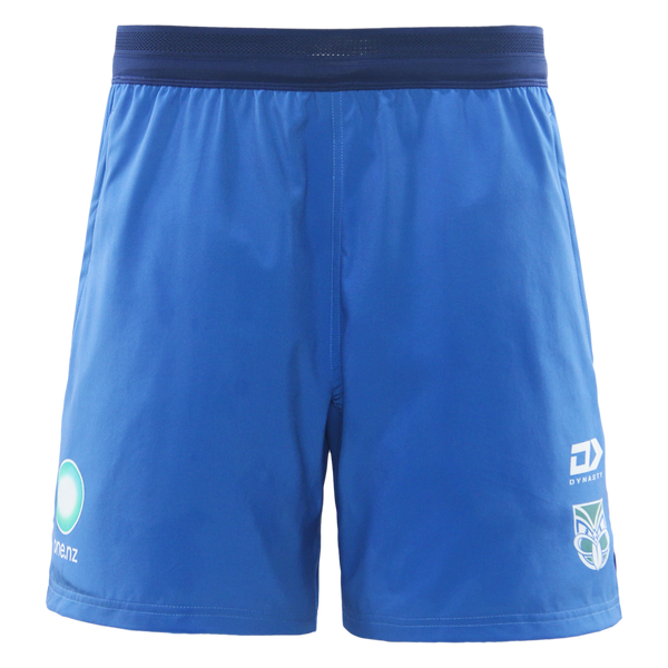 2026 NZ Warriors Mens Gym Short  - Blue