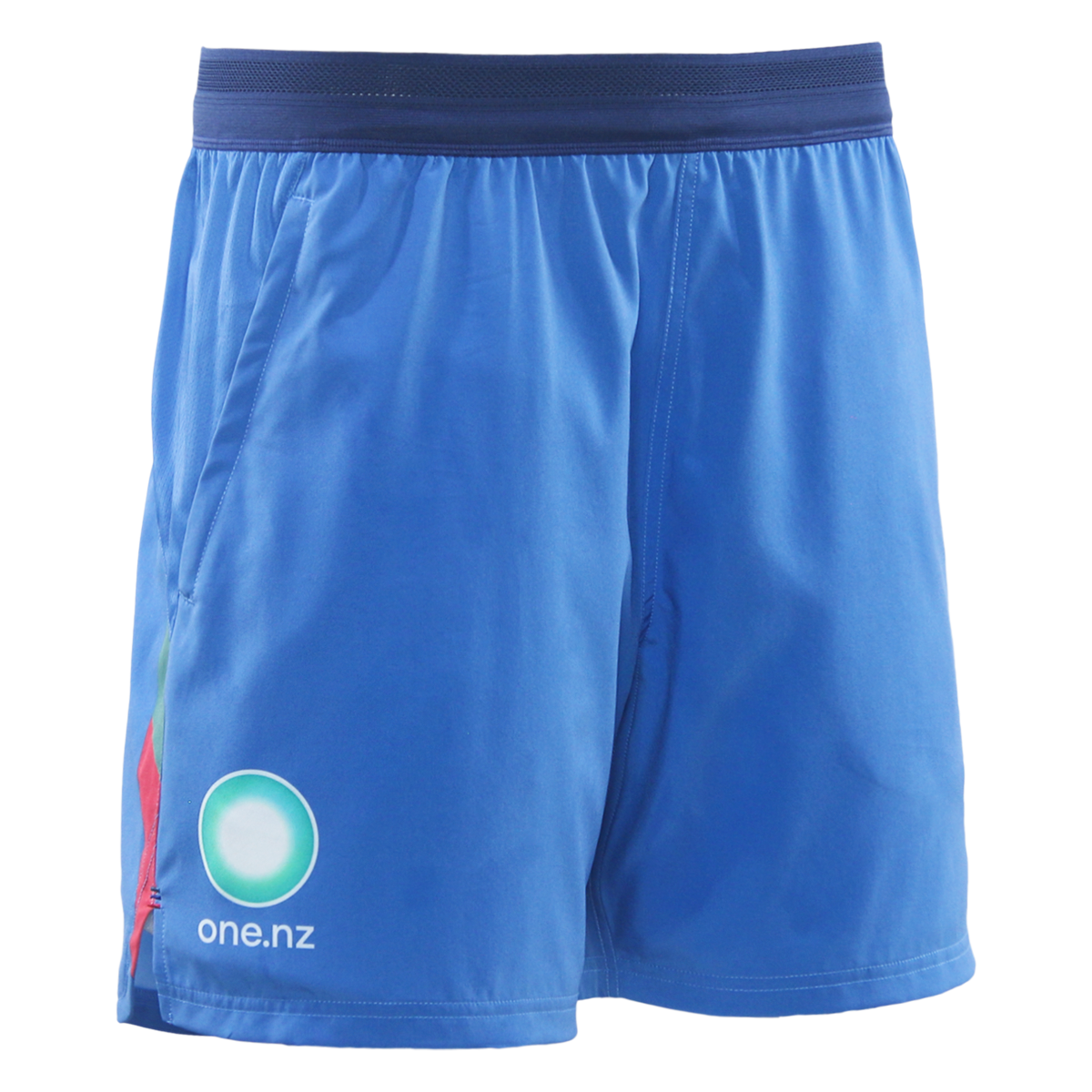 2026 NZ Warriors Mens Gym Short  - Blue