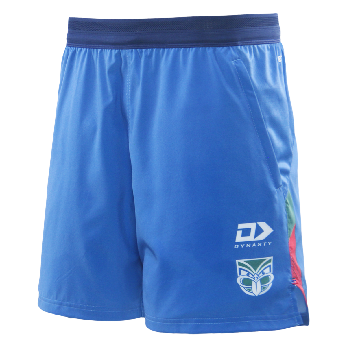 2026 NZ Warriors Mens Gym Short  - Blue