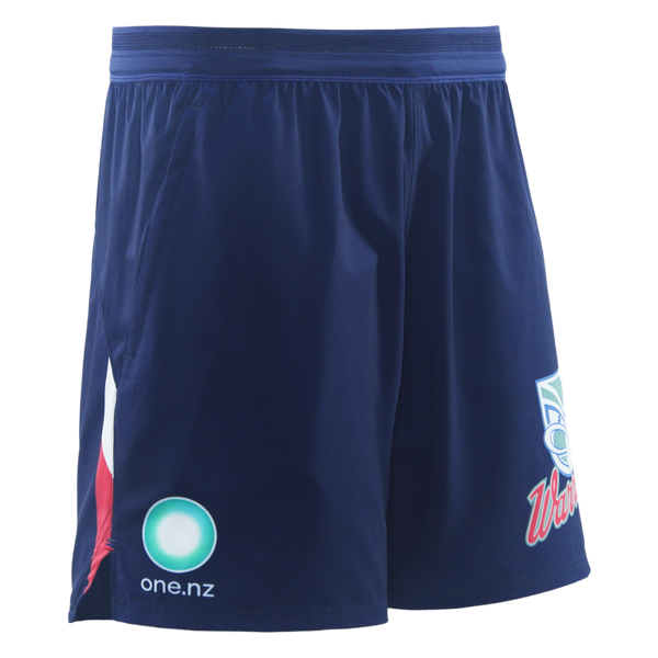 2026 NZ Warriors Mens Gym Short  - Navy