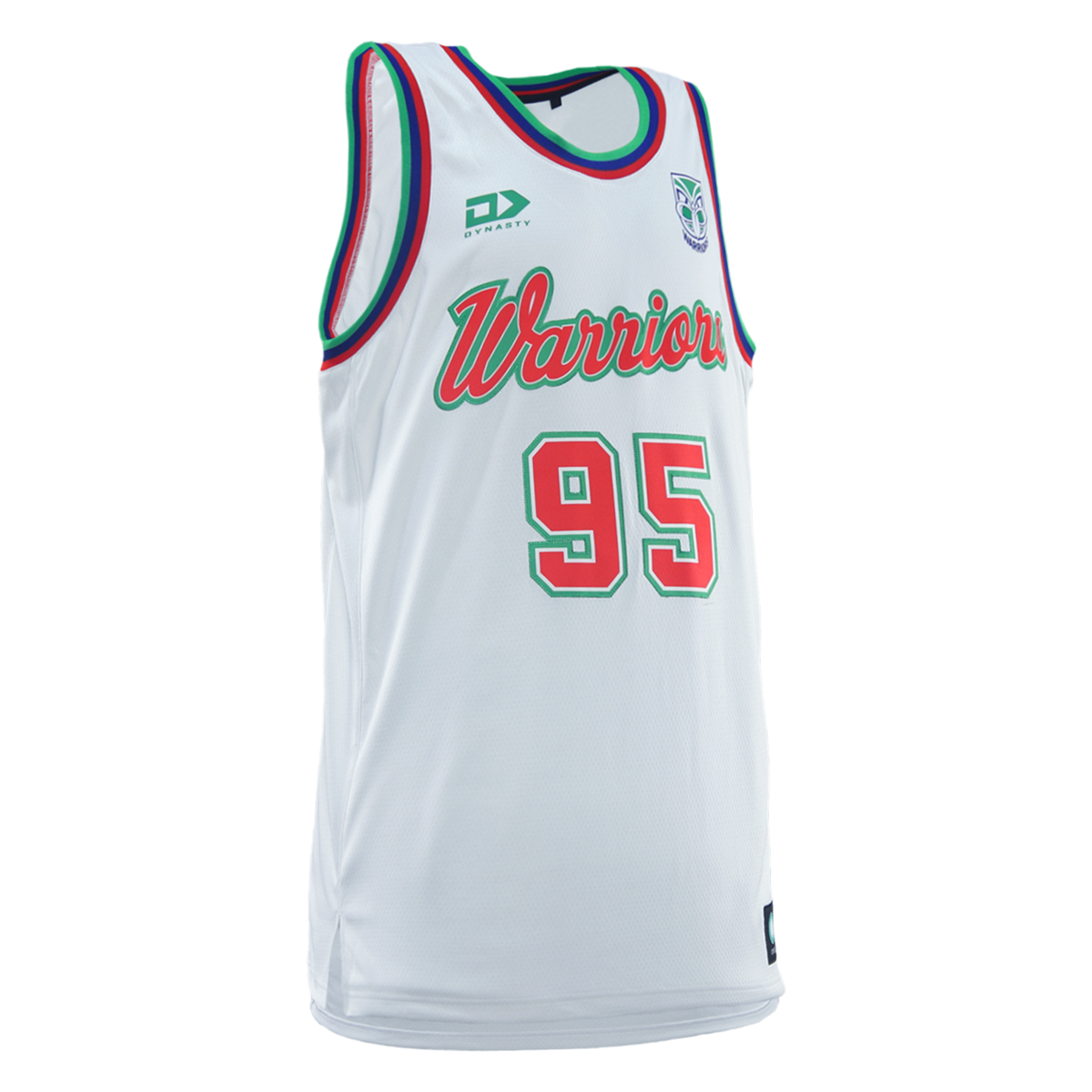 2026 NZ Warriors Mens Basketball Singlet  - White