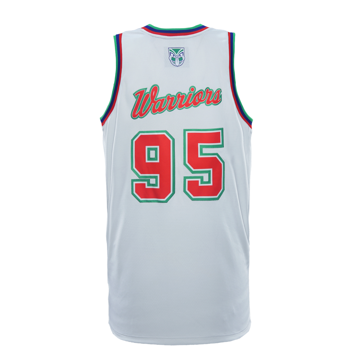 2026 NZ Warriors Mens Basketball Singlet  - White