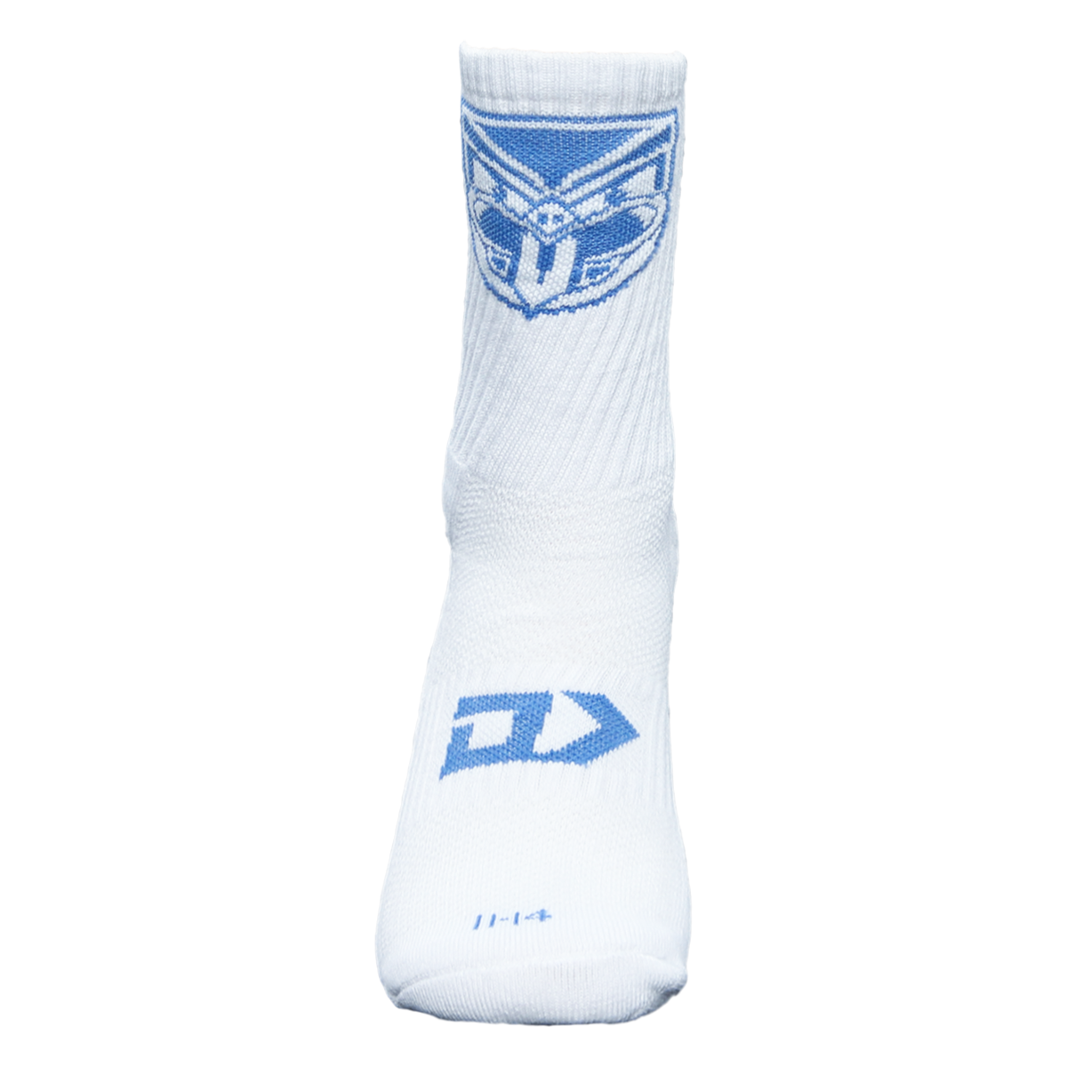 2026 NZ Warriors Crew Sock - White