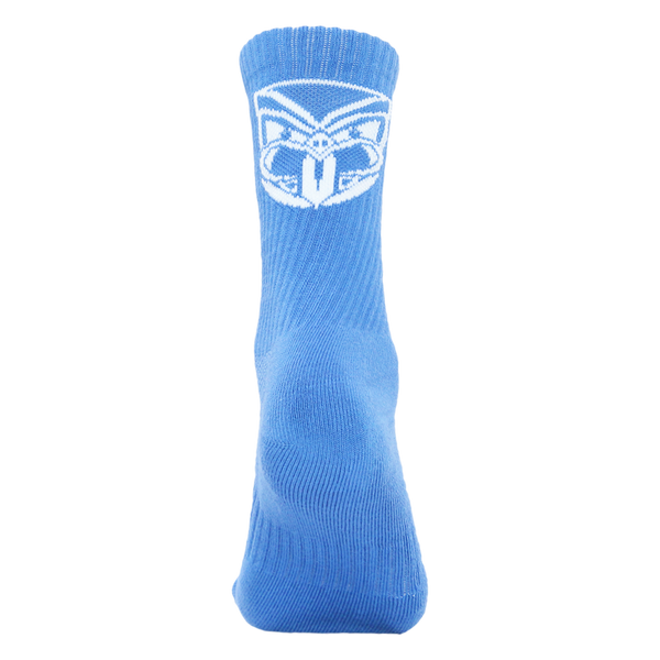 2026 NZ Warriors Crew Sock - Blue