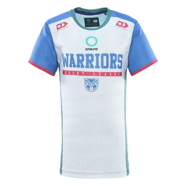 2026 NZ Warriors Junior Training Tee - Green