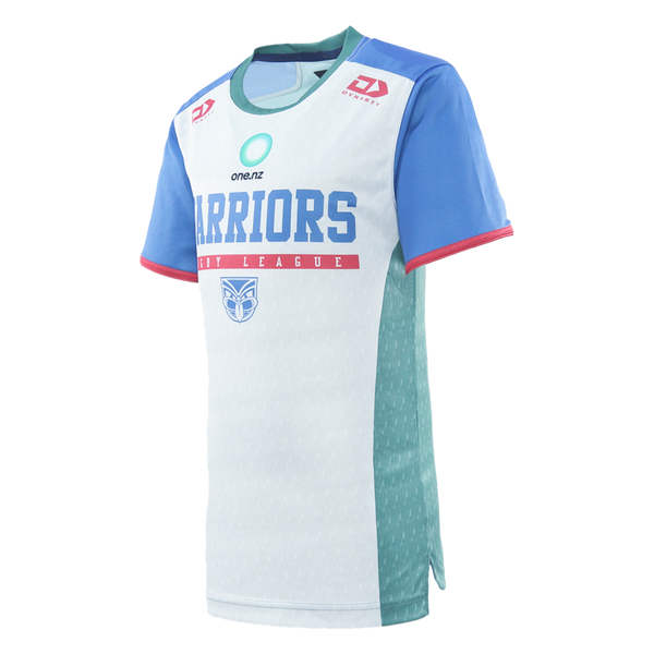 2026 NZ Warriors Junior Training Tee - Green