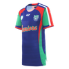2026 NZ Warriors Junior Warm Up Tee - Blue