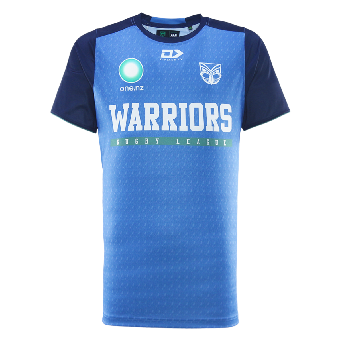 2026 NZ Warriors Mens Coaches Tee  - Blue