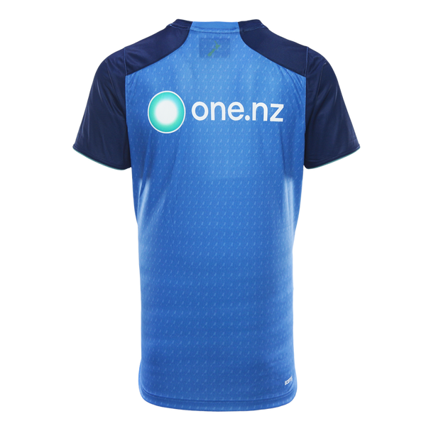 2026 NZ Warriors Mens Coaches Tee  - Blue