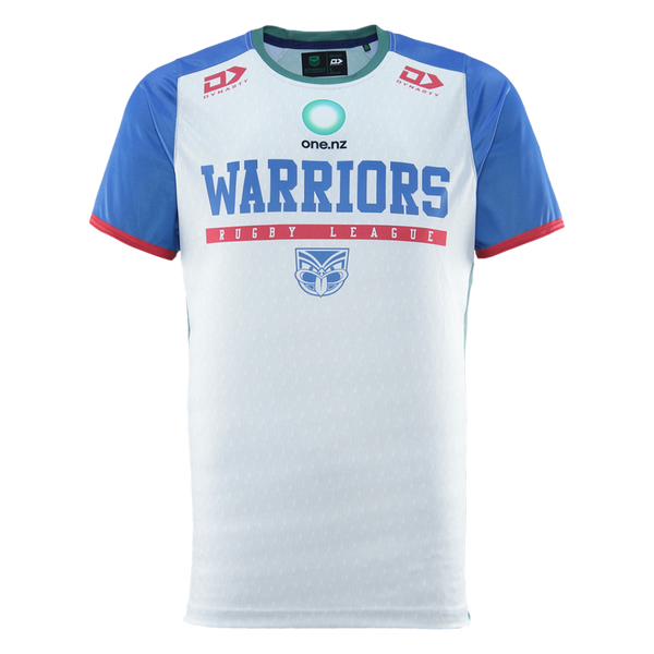 2026 NZ Warriors Mens Training Tee - Green