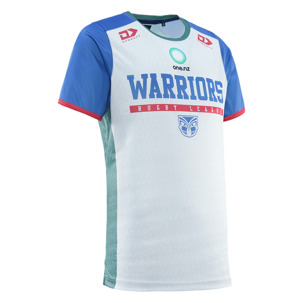 2026 NZ Warriors Mens Training Tee - Green