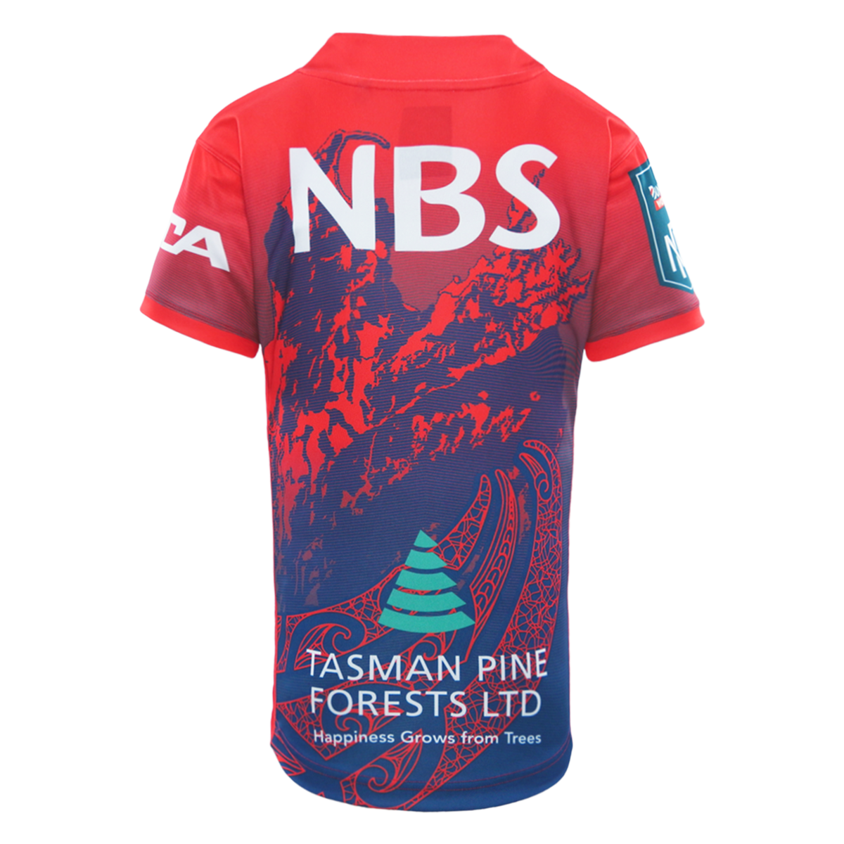 2025 Tasman Mako Toddler Replica Home Jersey - Red