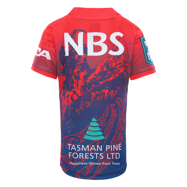 2025 Tasman Mako Toddler Replica Home Jersey - Red