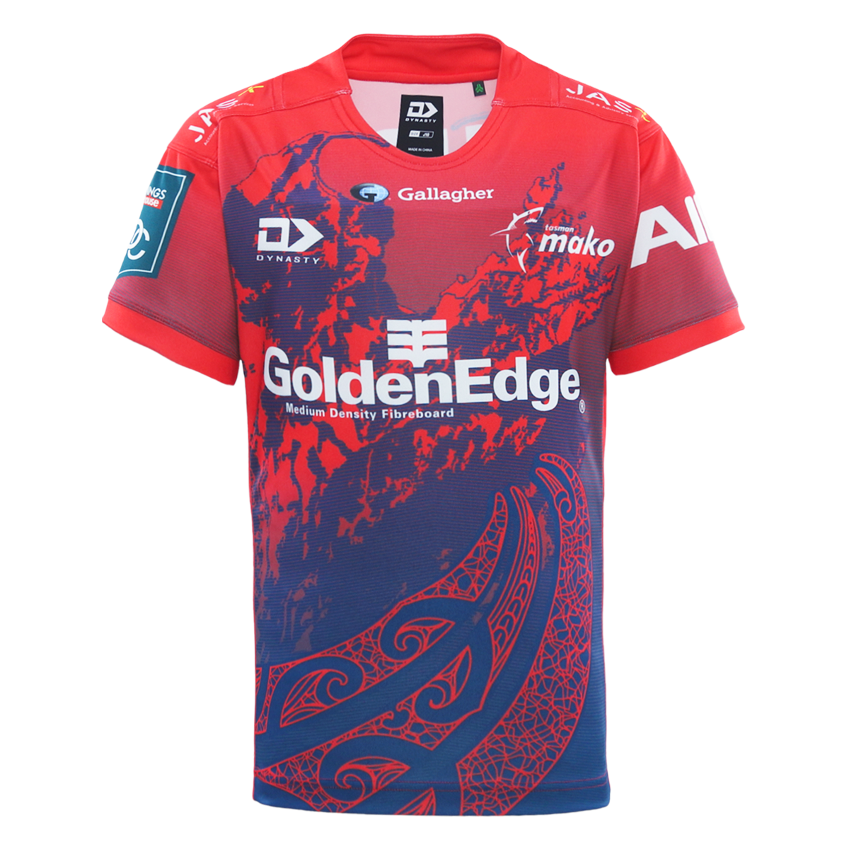 2025 Tasman Mako Toddler Replica Home Jersey - Red